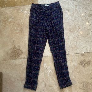Abercrombie & Fitch Print Knit Jogger Style Pants Size XS